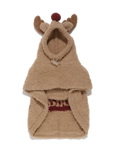 [HOLIDAY] [CAT&DOG] Reindeer Cape gelato pique