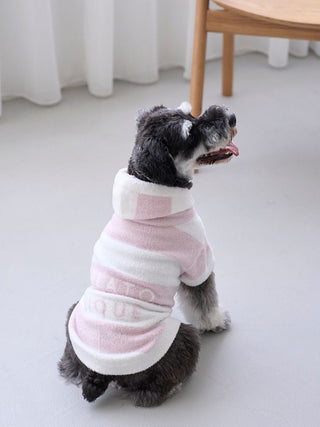 [CAT & DOG] Smoothie XL Size 2-Stripe Hoodie