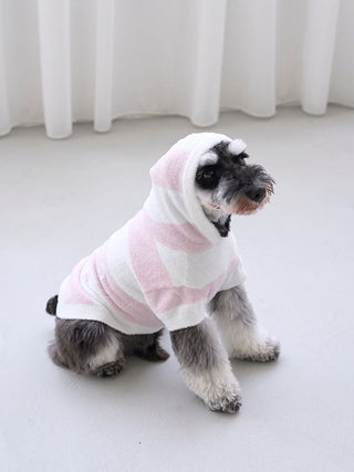 [CAT & DOG] Smoothie XL Size 2-Stripe Hoodie