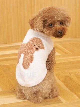 [CAT & DOG] Smoothie Toy Poodle Jacquard Pullover