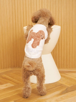[CAT & DOG] Smoothie Toy Poodle Jacquard Pullover