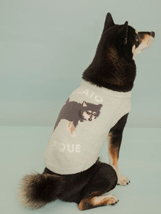 [CAT&DOG] Shiba Jacquard Pet Pullover