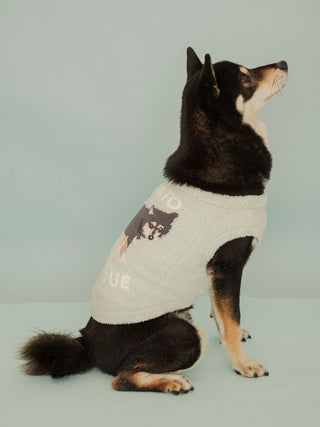 [CAT&DOG] Shiba Jacquard Pet Pullover