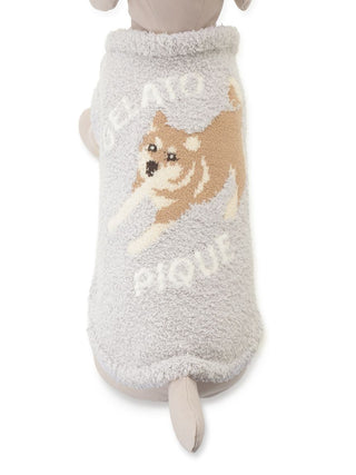 [CAT&DOG] Shiba Jacquard Pet Pullover