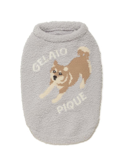 [CAT&DOG] Shiba Jacquard Pet Pullover gelato pique