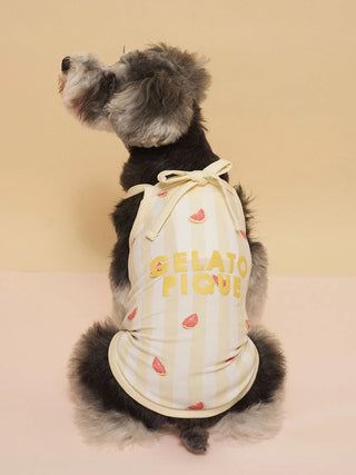 [CAT&DOG] Striped Cool Fabric Pet Pullover