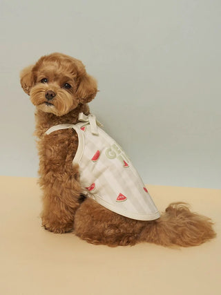 [CAT&DOG] Striped Cool Fabric Pet Pullover