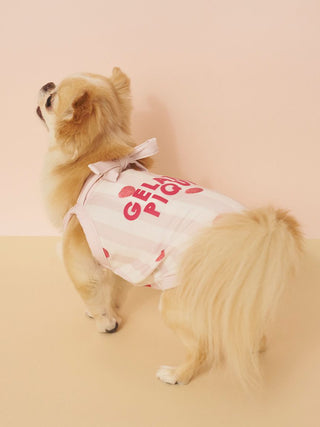 [CAT&DOG] Striped Cool Fabric Pet Pullover