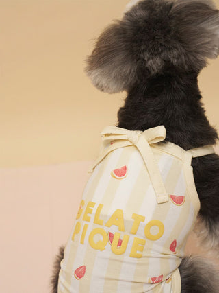 [CAT&DOG] Striped Cool Fabric Pet Pullover