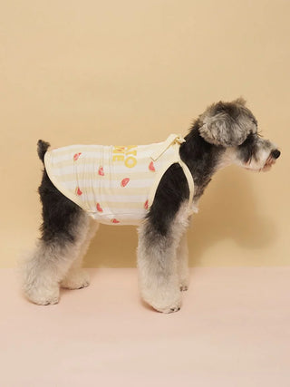 [CAT&DOG] Striped Cool Fabric Pet Pullover