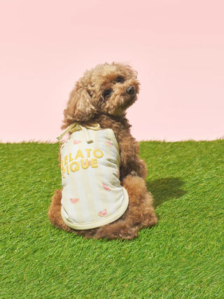 [CAT&DOG] Striped Cool Fabric Pet Pullover