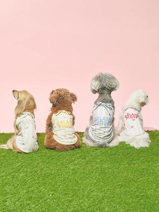 [CAT&DOG] Striped Cool Fabric Pet Pullover
