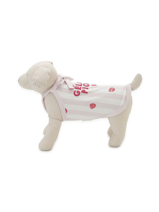 [CAT&DOG] Striped Cool Fabric Pet Pullover