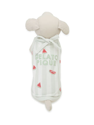 [CAT&DOG] Striped Cool Fabric Pet Pullover