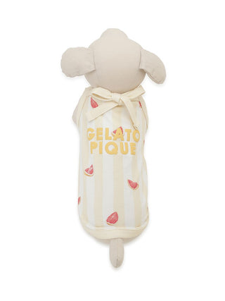 [CAT&DOG] Striped Cool Fabric Pet Pullover