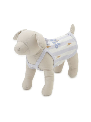 [CAT&DOG] Striped Cool Fabric Pet Pullover
