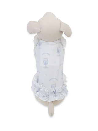 [CAT&DOG] Polar Bear Dessert Cool Fabric Pet Pullover