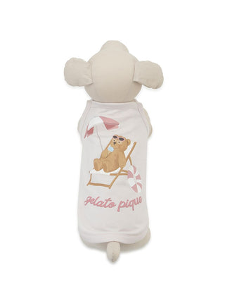 [CAT&DOG] Summer Bear Pet Pullover