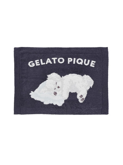 [CAT&DOG] Maltese Printed Pet Blanket gelato pique