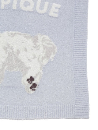 [CAT&DOG] Maltese Printed Pet Blanket