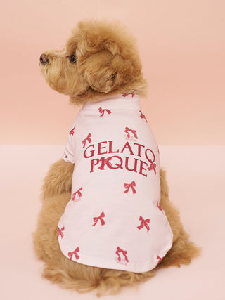 [CAT & DOG] Rayon Girly Motif Jacquard Pet Pullover - view 10