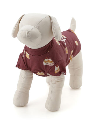 [CAT & DOG] Rayon Girly Motif Jacquard Pet Pullover - view 15