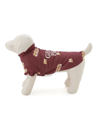 [CAT & DOG] Rayon Girly Motif Jacquard Pet Pullover - view 17