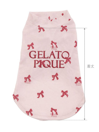[CAT & DOG] Rayon Girly Motif Jacquard Pet Pullover - view 26