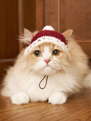 [HOLIDAY] [CAT & DOG] Baby Moco Santa Knit Cap