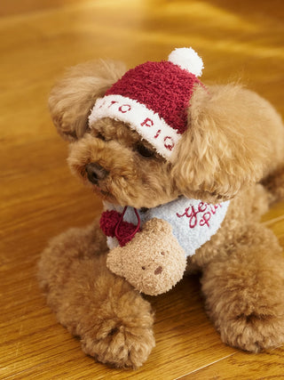 [HOLIDAY] [CAT & DOG] Baby Moco Santa Knit Cap
