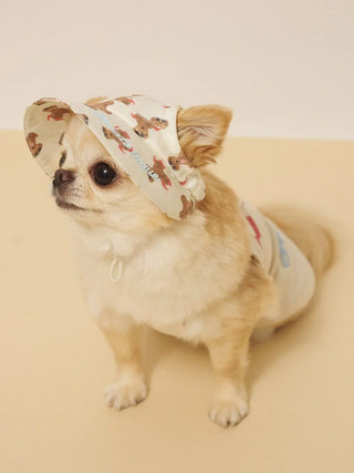[CAT&DOG] Summer Bear Pet Hat