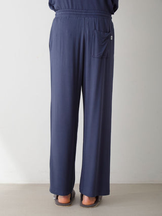 Men's DOG One-point Print long pants