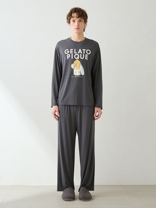 Men's Rayon Gelato Bear Long Pants