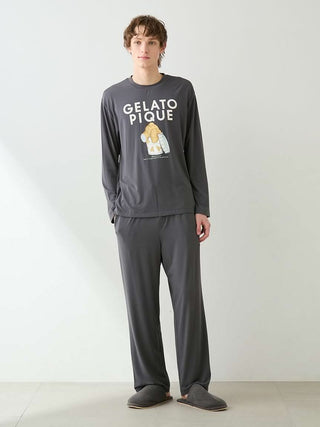 Men's Rayon Gelato Bear Long Pants