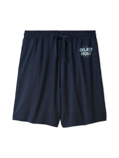 Men's Cool Rayon Shark Shorts gelato pique