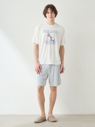 Men's Cool Rayon Shark Shorts