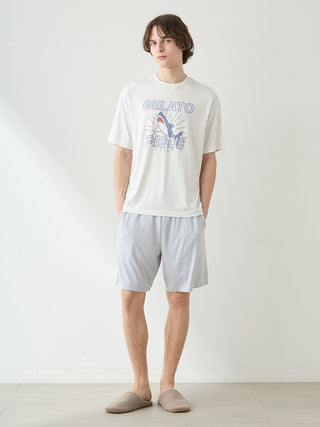 Men's Cool Rayon Shark Shorts
