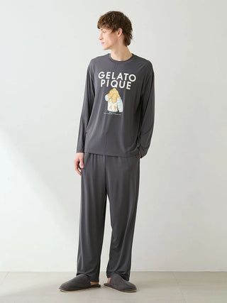Men's Rayon Gelato Bear Long-sleeve T-shirt