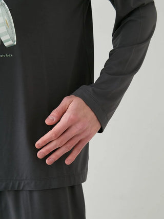 Men's Rayon Gelato Bear Long-sleeve T-shirt