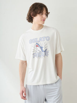 Men's Cool Rayon Shark T-shirt