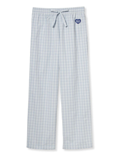 Men's Board Checkered Long Pants gelato pique