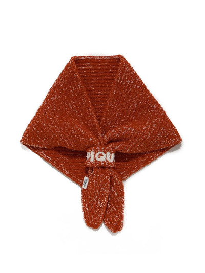 Men's Melange Triangle Scarf gelato pique