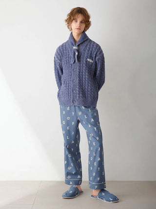 Men's Melange Triangle Scarf