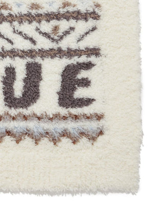 Men's Powder Nordic DOG Jacquard Blanket