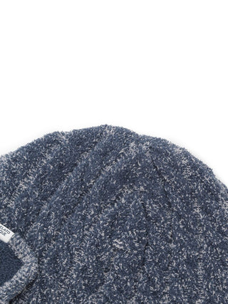 Men's Melange ear flap hat