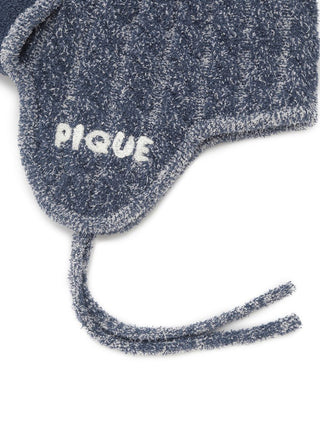 Men's Melange ear flap hat