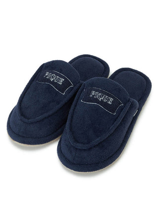  Smoothie Light Room Shoes in navy, Women's Lounge Room Slippers, Bedroom Slippers, Indoor Slippers at Gelato Pique USA