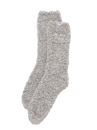 Men's Melange embroidered logo socks gelato pique