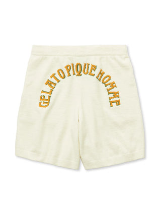  Air Moco Sleep Bear Lounge Shorts in cream, Men's Loungewear Shorts at Gelato Pique USA