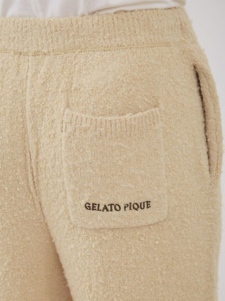 Boucle Men's Lounge Pants in beige, Men's Loungewear Lounge Pants at Gelato Pique USA
